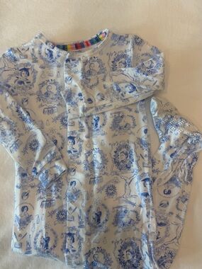 Magnetic Me Blue Toile-Print Women of Science Footie